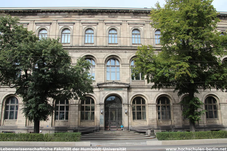 Lebenswissenschaftliche Fakultät der Humboldt-Universität Lebenswissenschaftliche Fakultät der Humboldt-Universität
